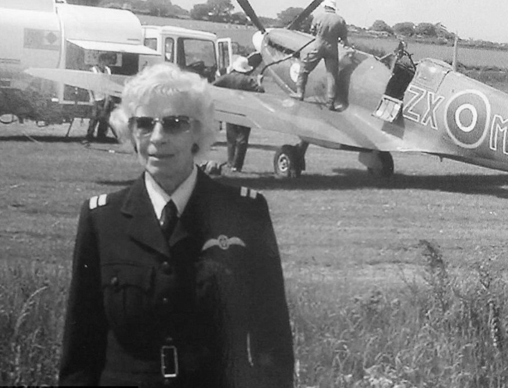 Mary and her spitfire