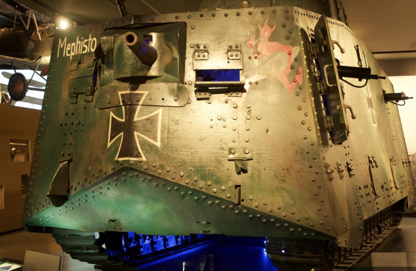 Ww1 German tank a7v 