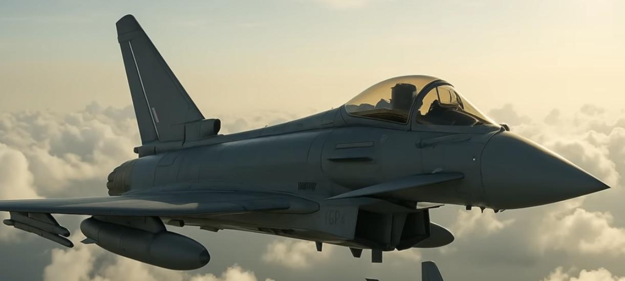 Typhoon fighter jet