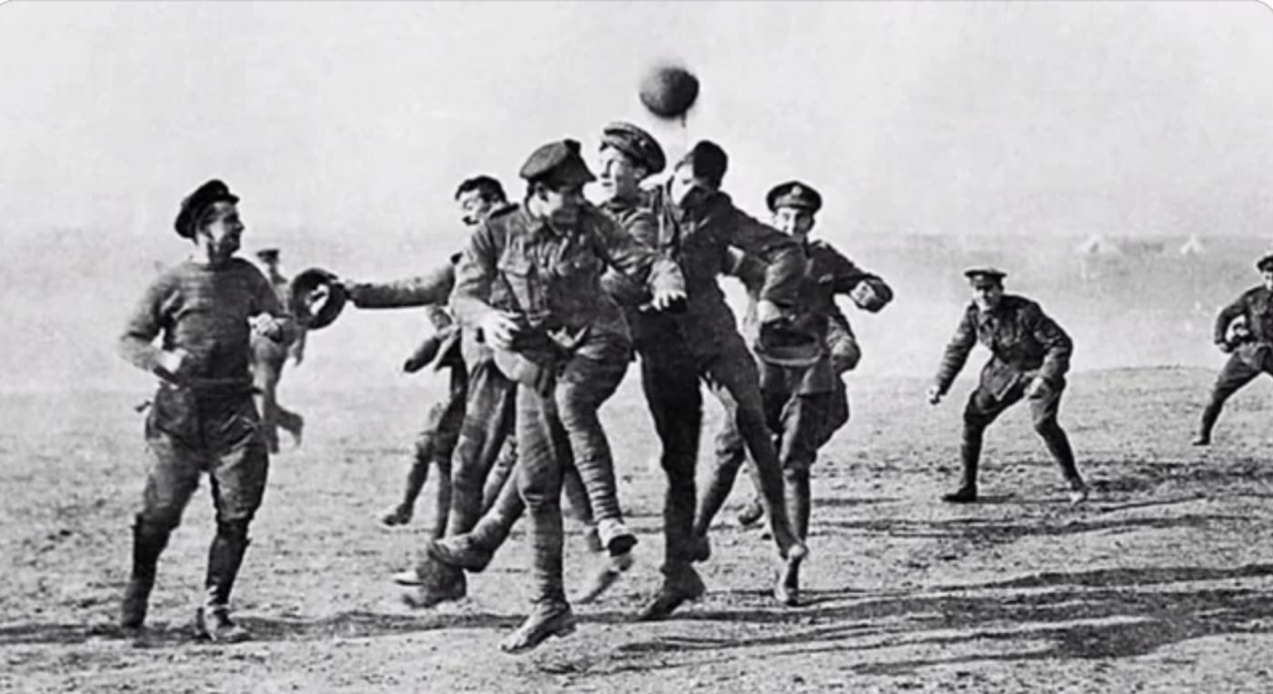 Christmas truce ww1