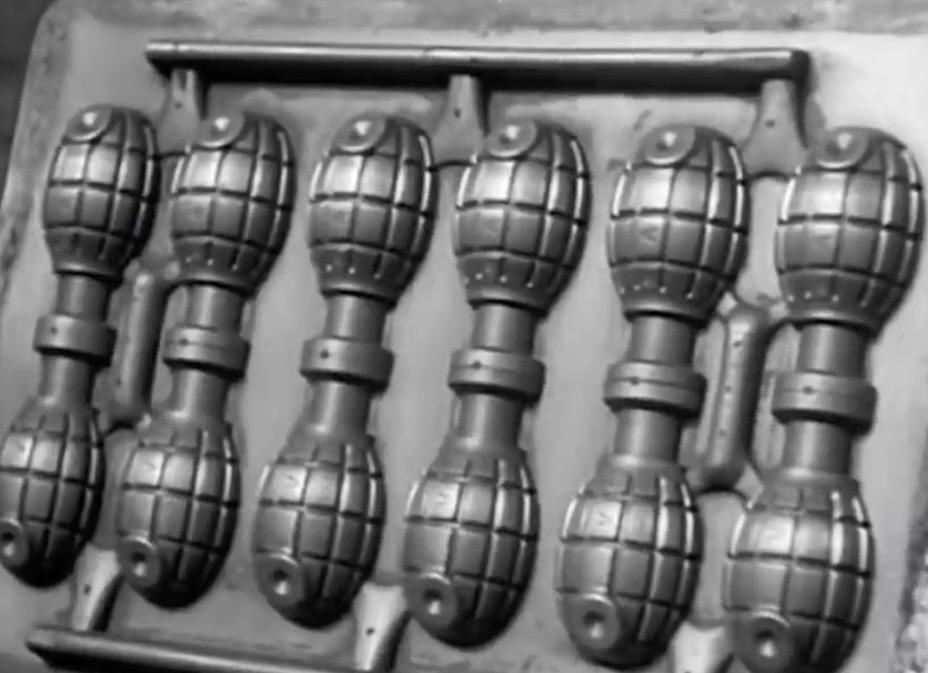 Mills grenades 