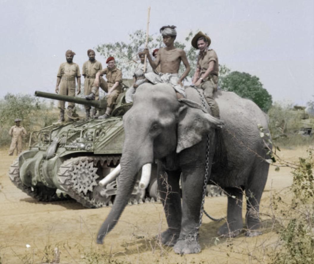 Burma war