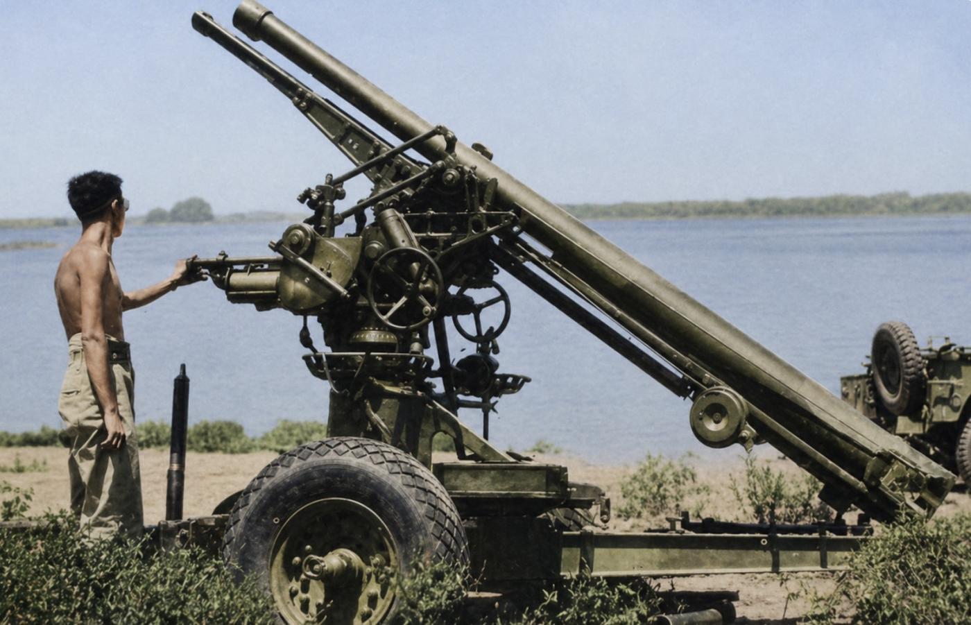 Artillery gun Japanese 88