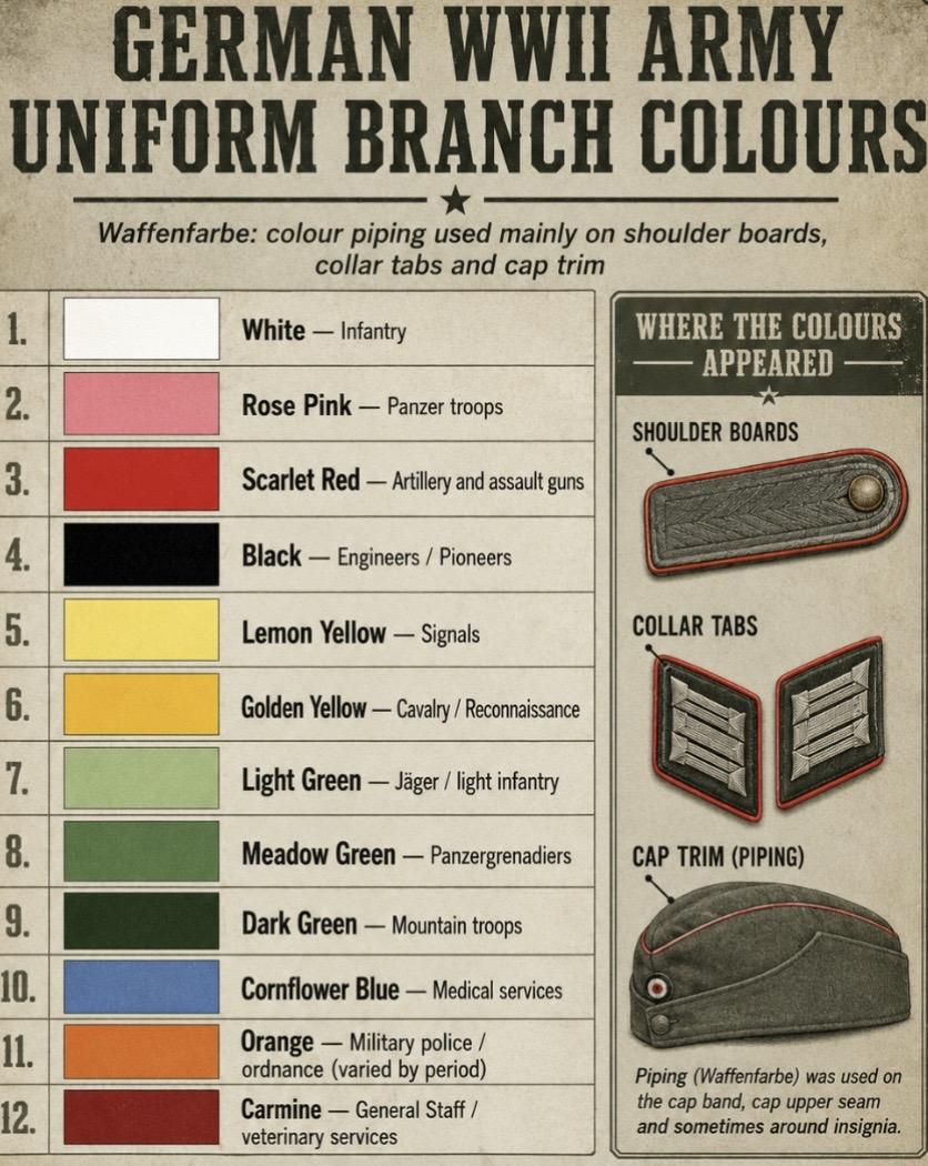 Waffenfarbe colour identification 