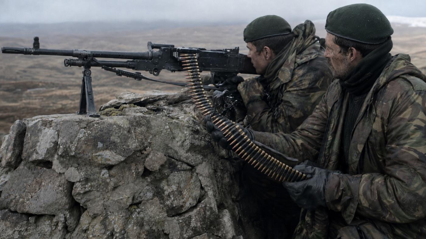Marines in falklands war 