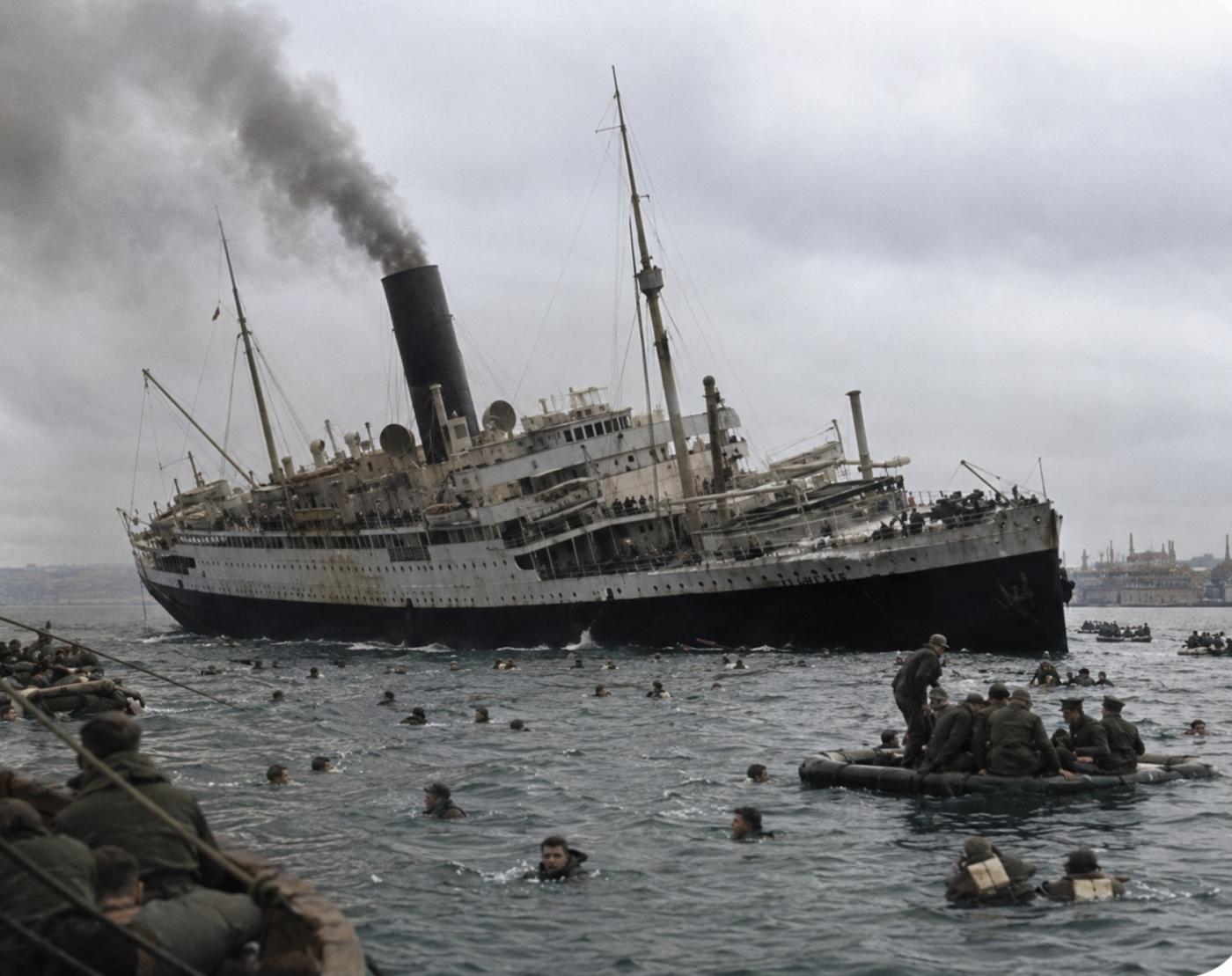 Sinking of rms Lancastria