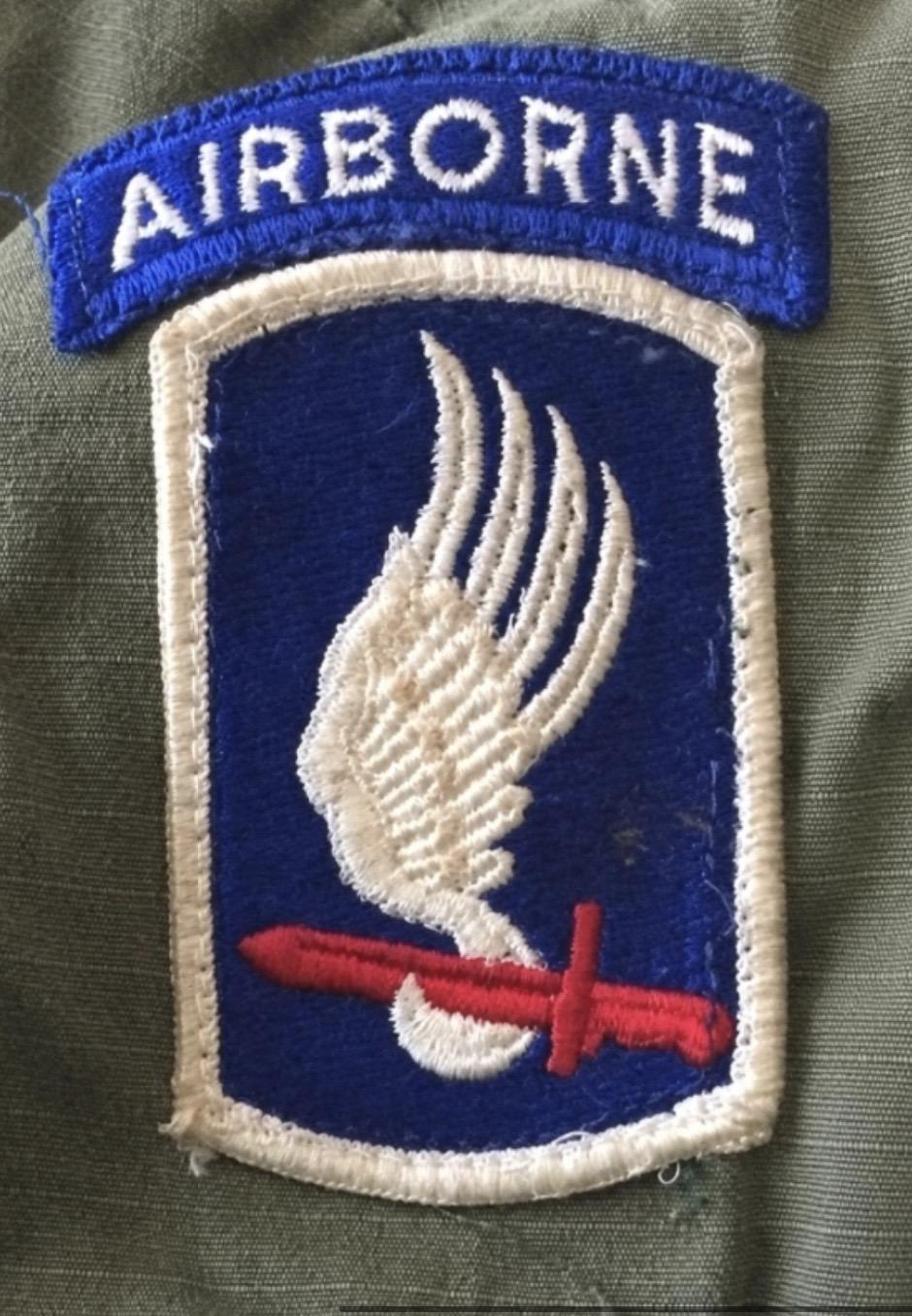 Airborne 173 badge 