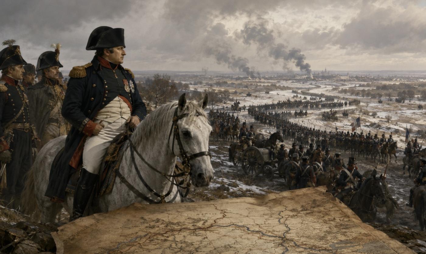Napoleon invades Russia 