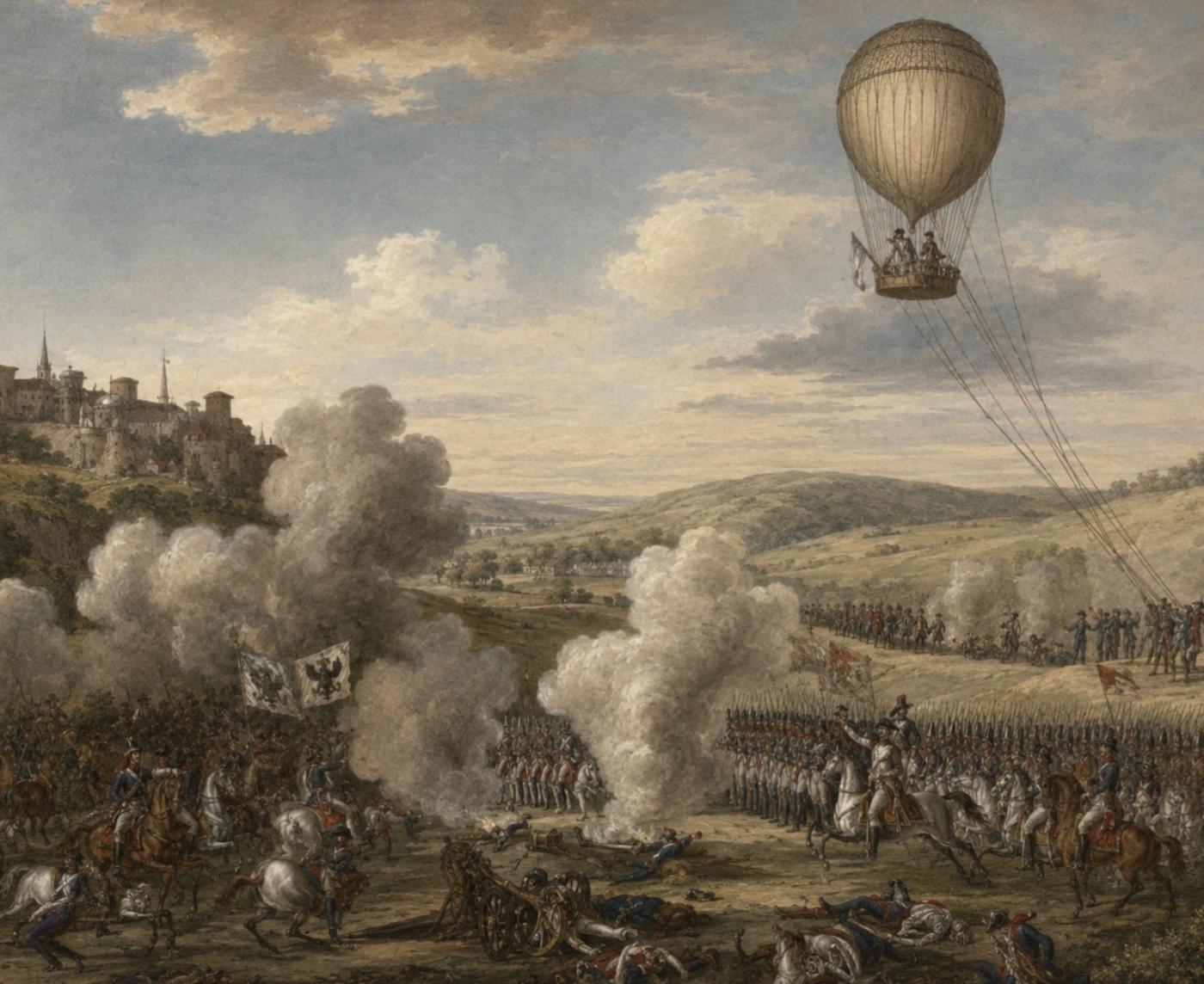 First military aerial use of observation in a war
