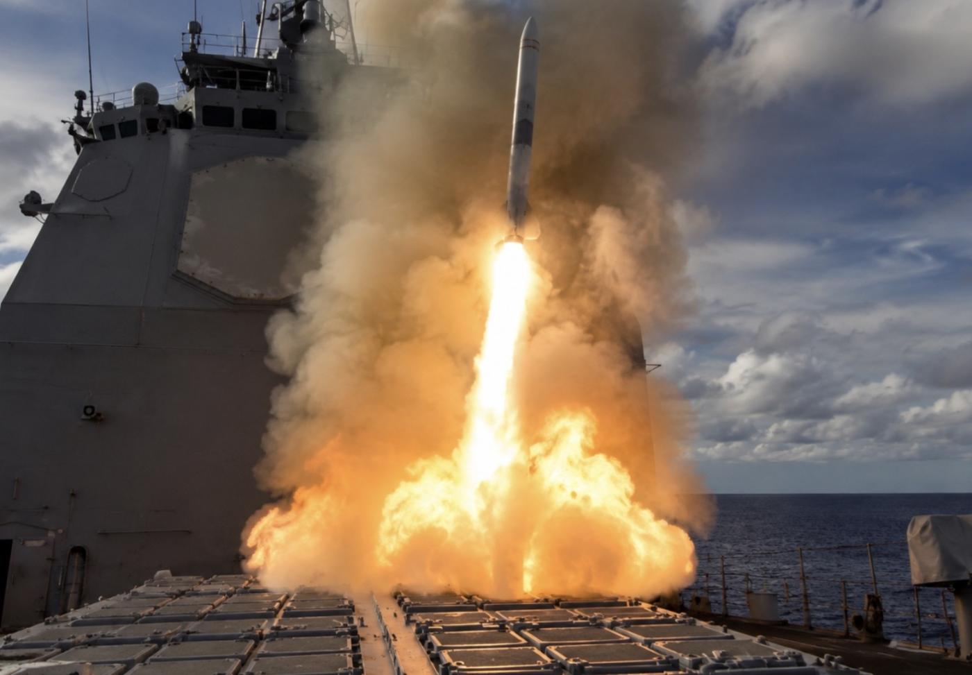 Iraq missile strike cruise missile 