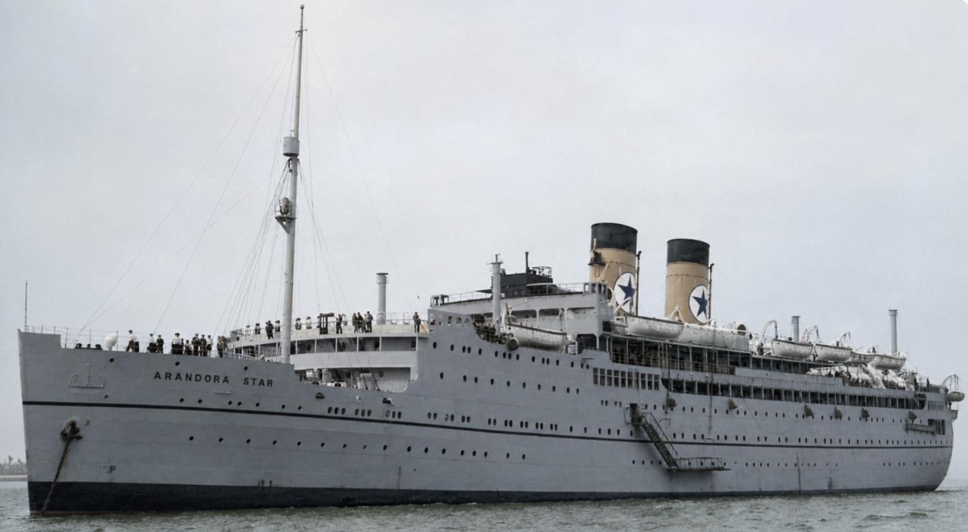 Andorra star sunk by u -boat 