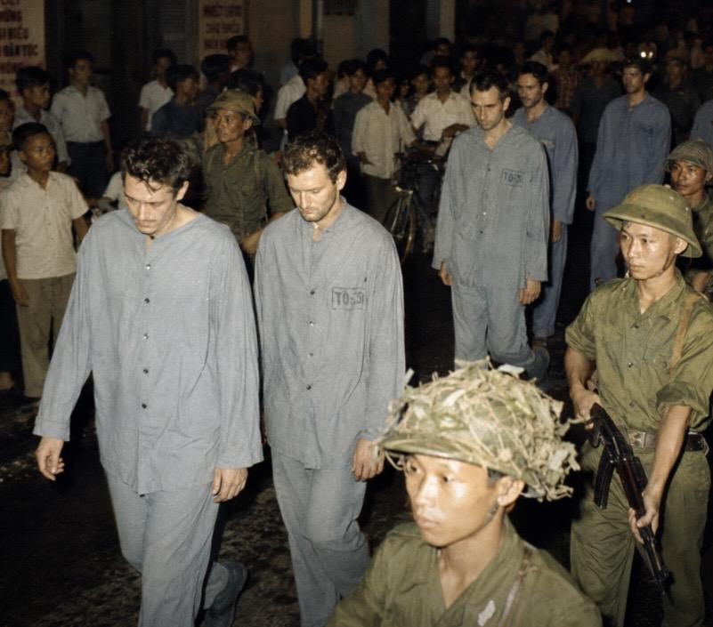 Hanoi prisoner march Vietnam war propaganda 