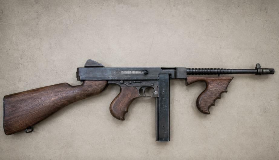 Thompson machine gun 