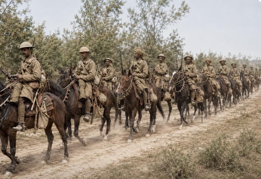 Battle of bazentin ridge charge 
