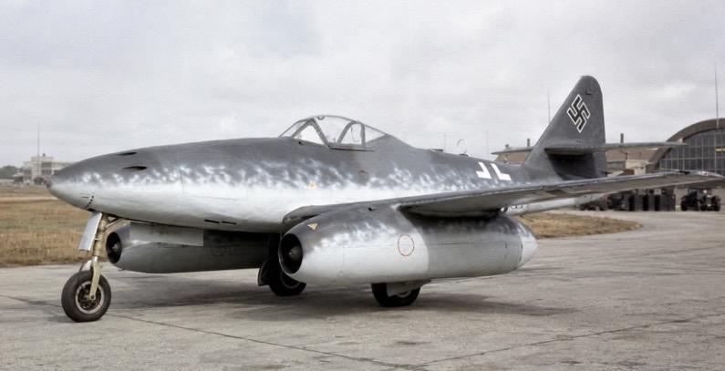 German luftwaffe me 262 jet plane 