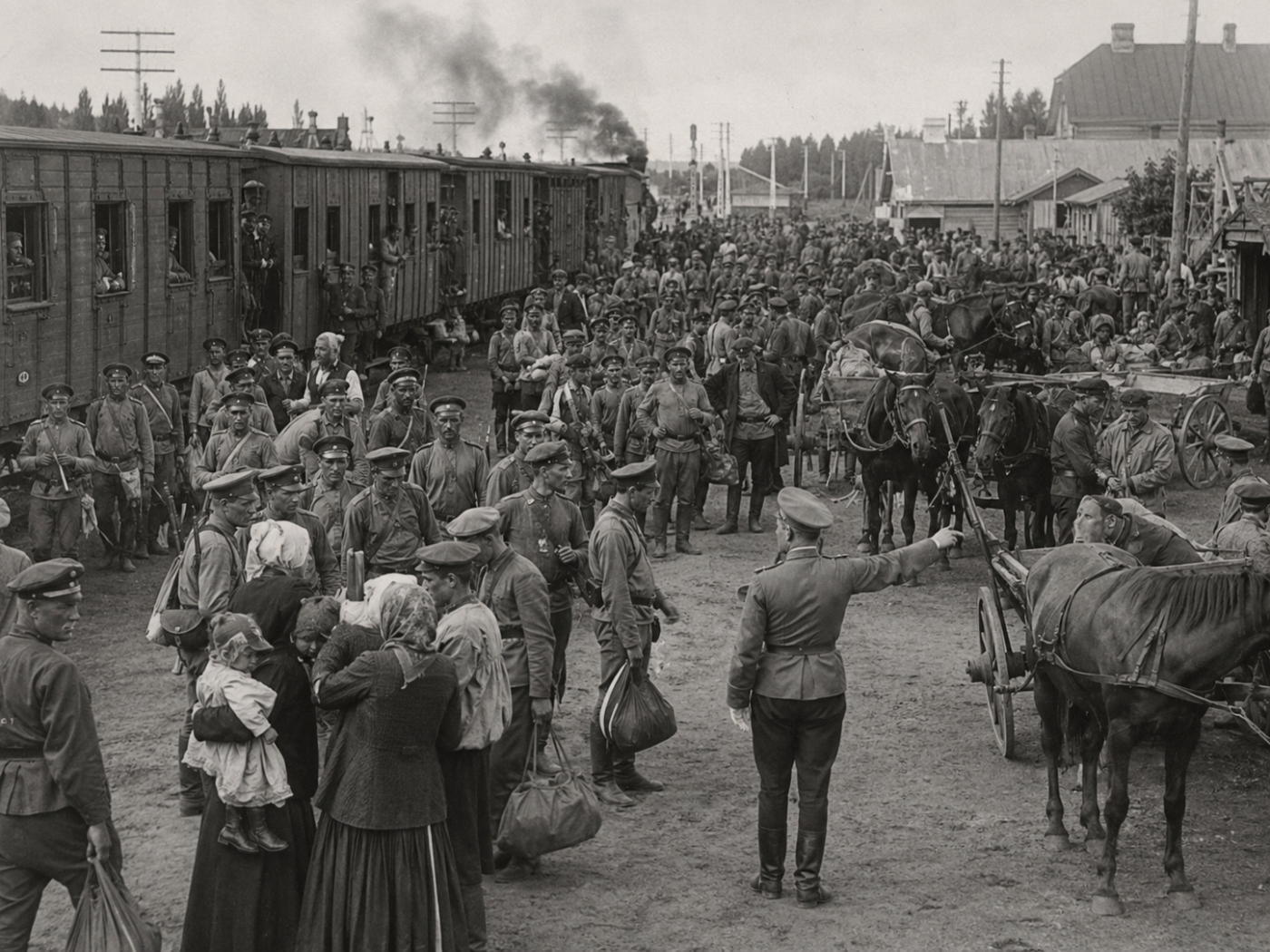 Ww1 Russian military mobilisation 