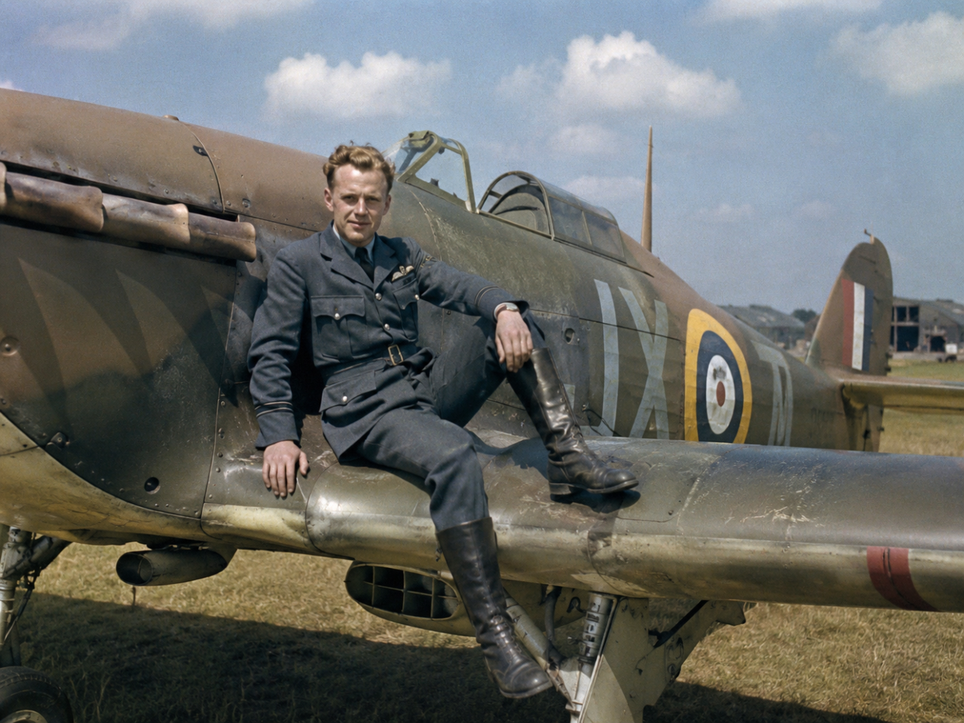 RAF pilot ray holmes 