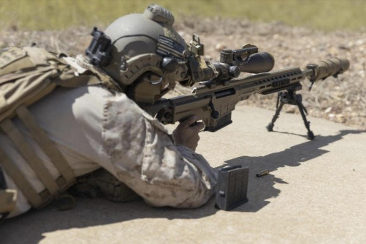 US sniper rifle Barrat MK 22