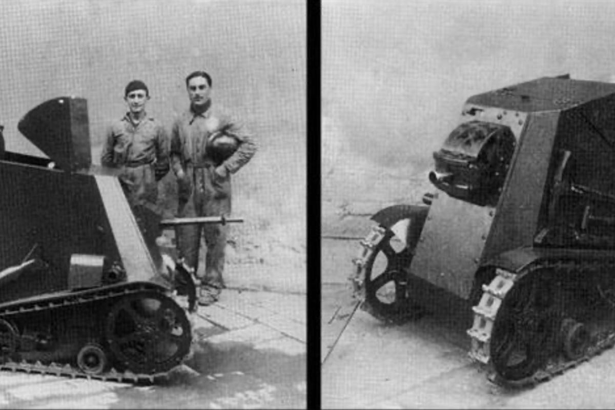 Mia’s tracked gun shield 