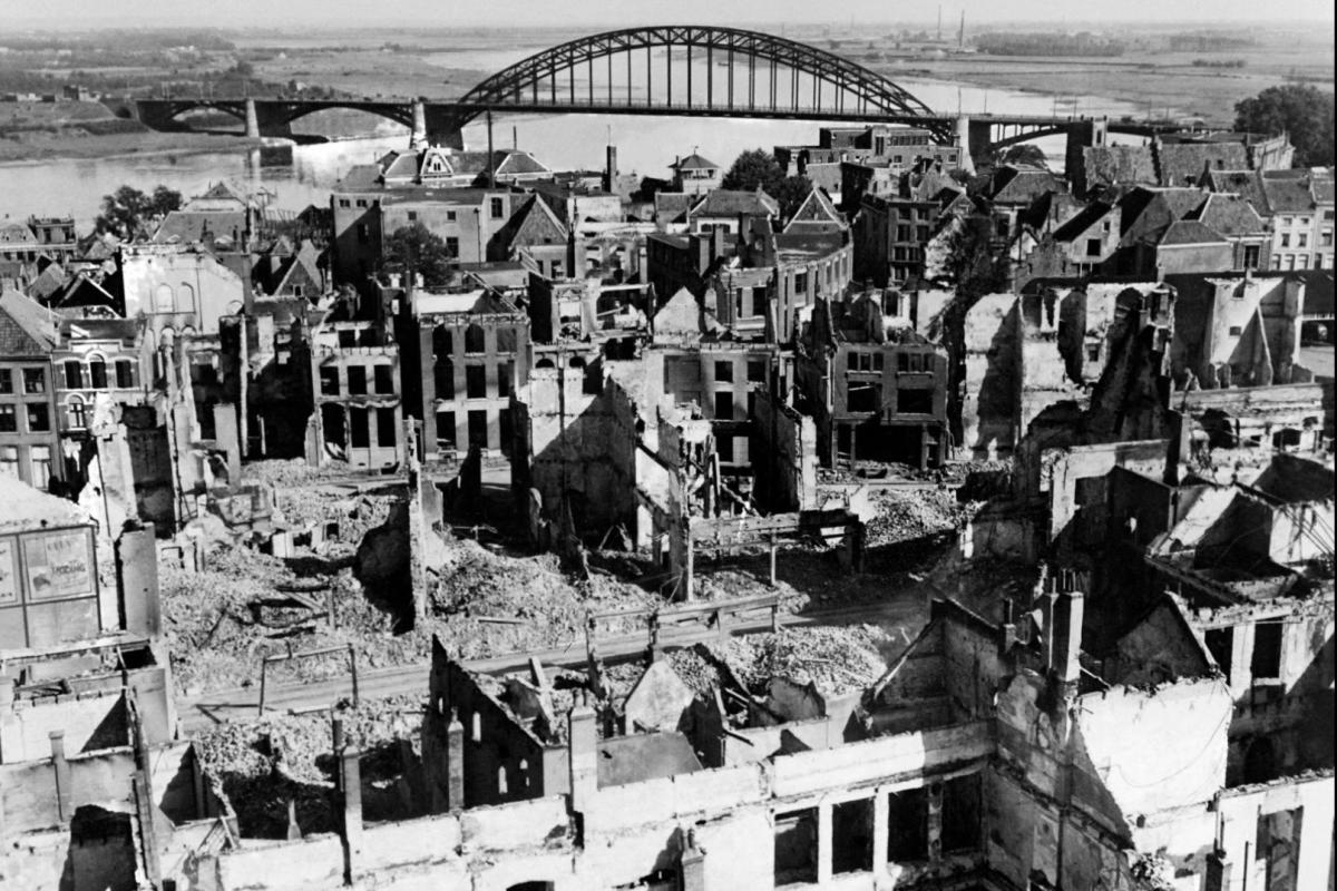 Bombing of Dutch cities Nijmegen 