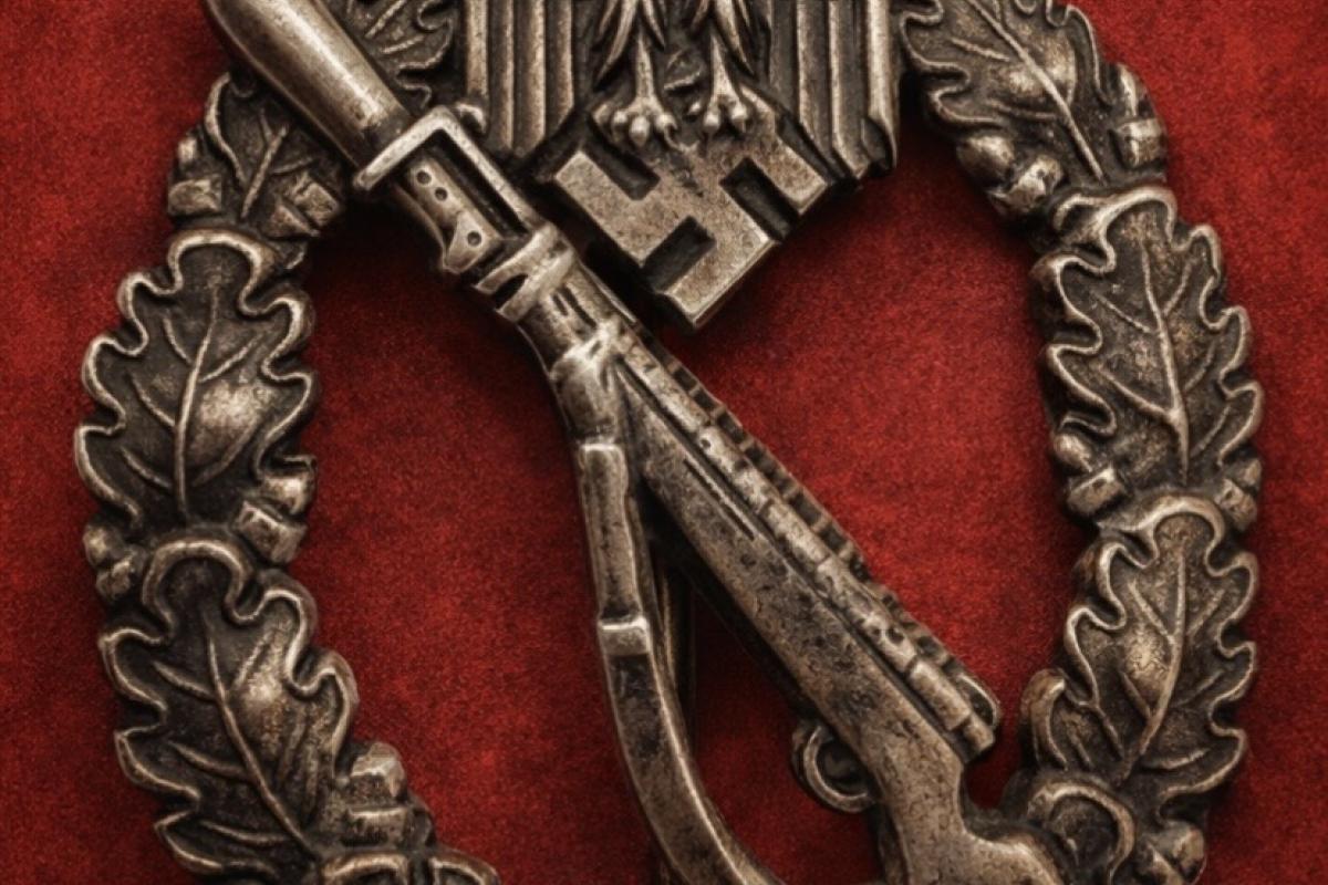 Waffen infantry badge 