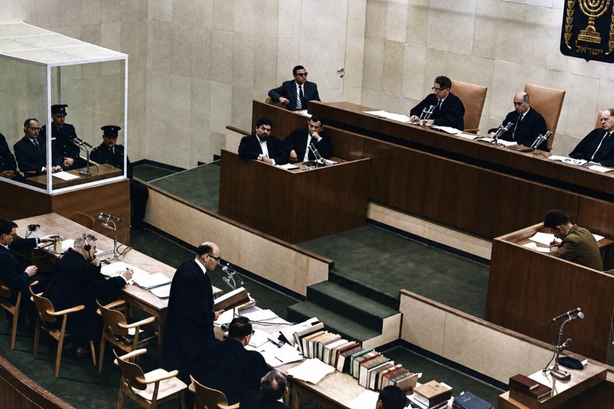 Eichmann in court