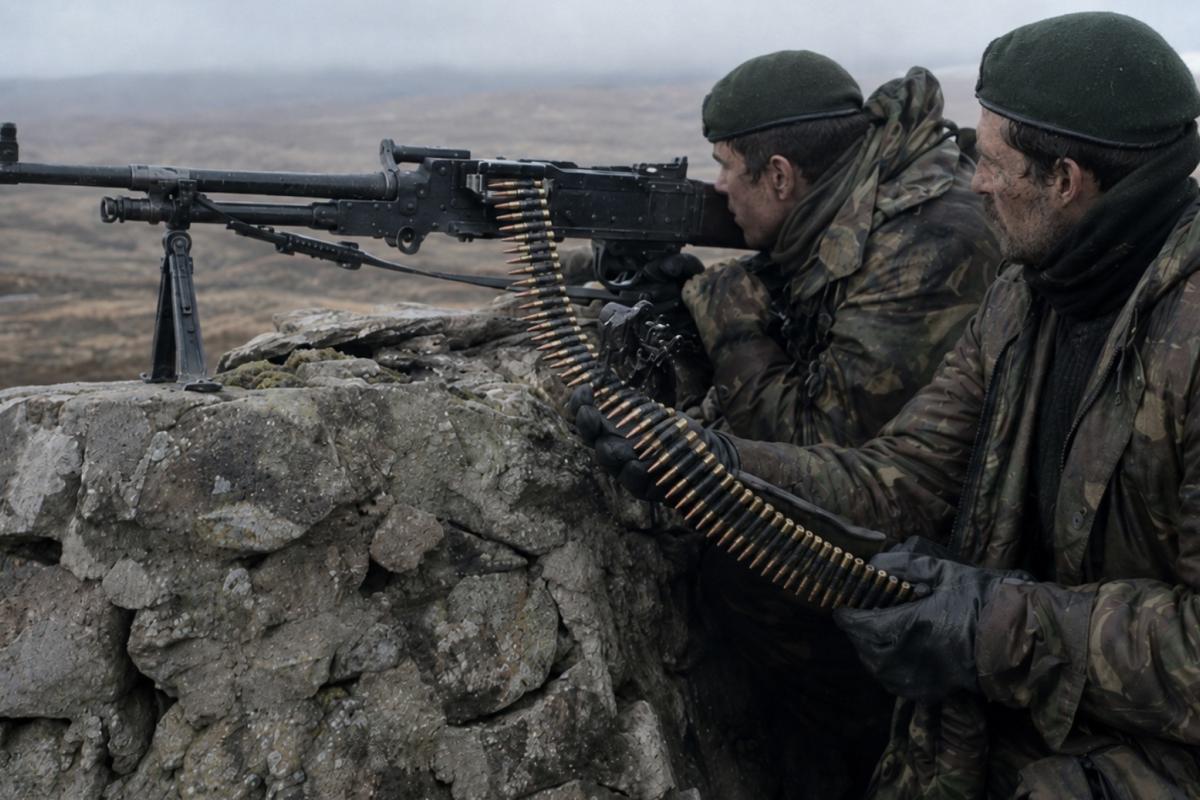 Marines in falklands war 