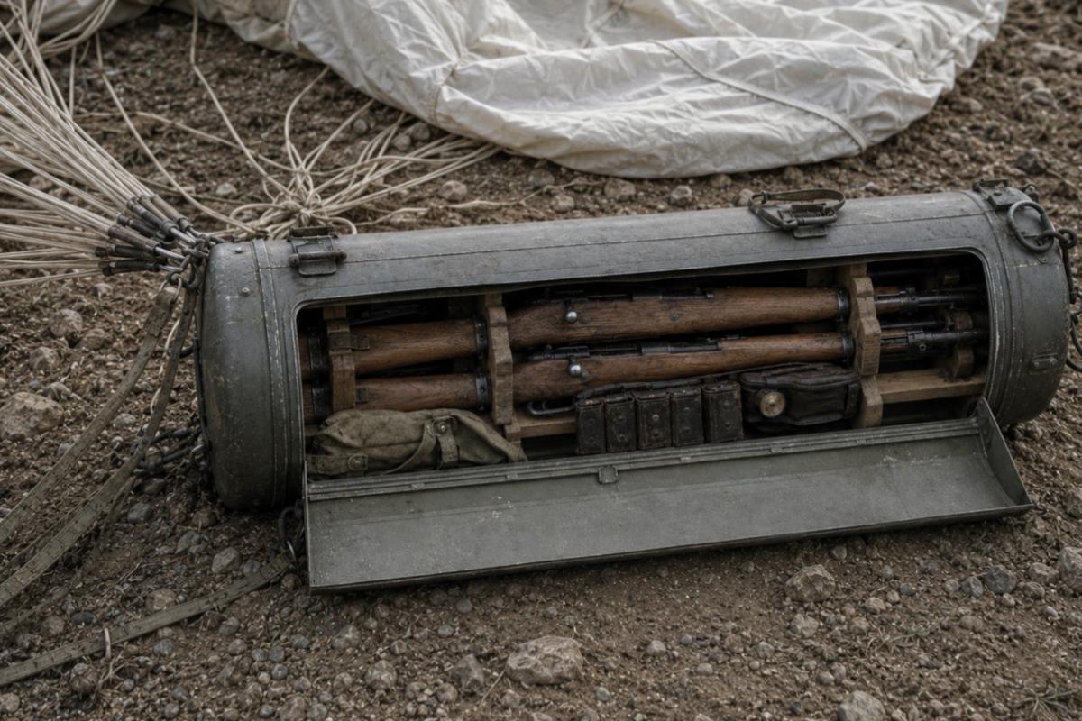 German para drop container