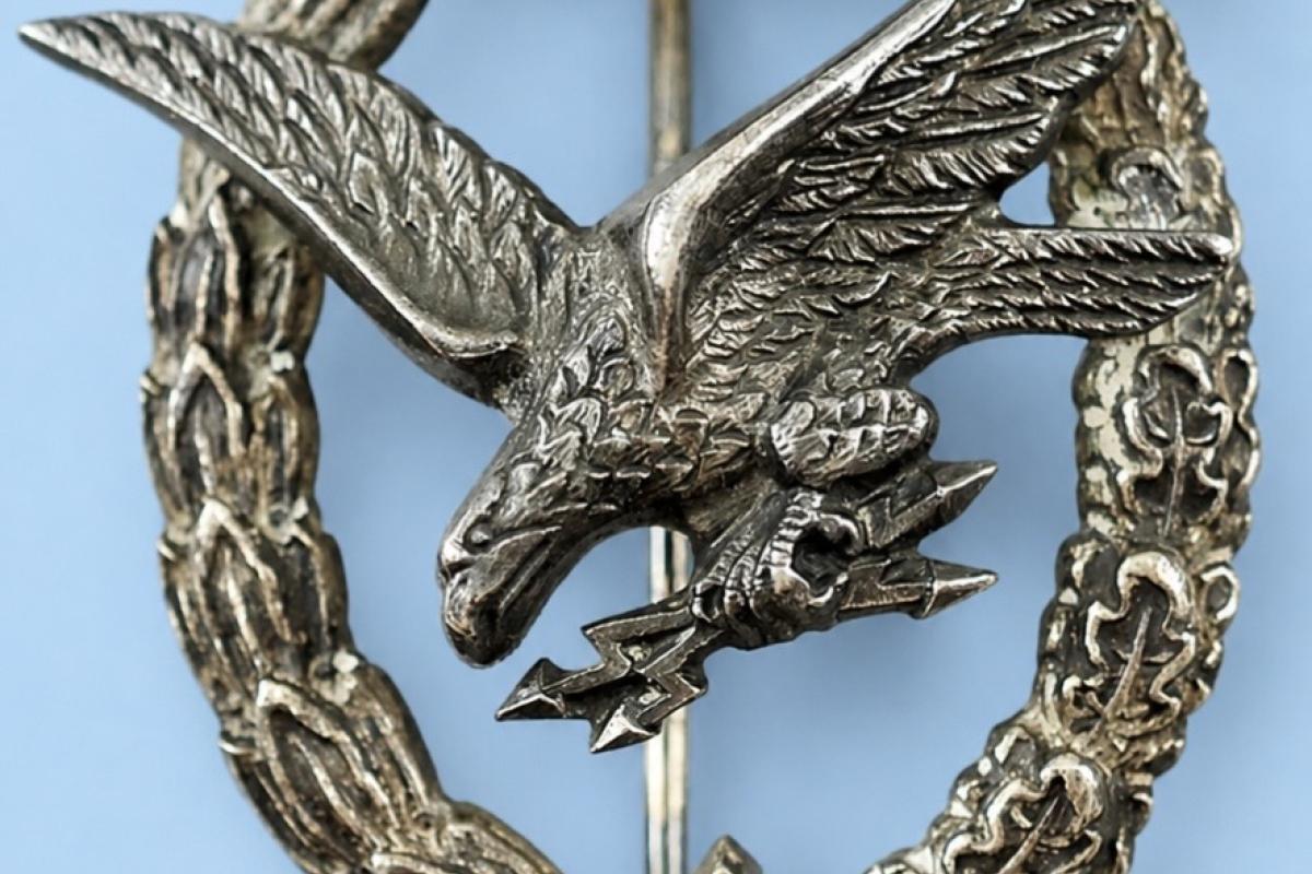 German radio operators badge 