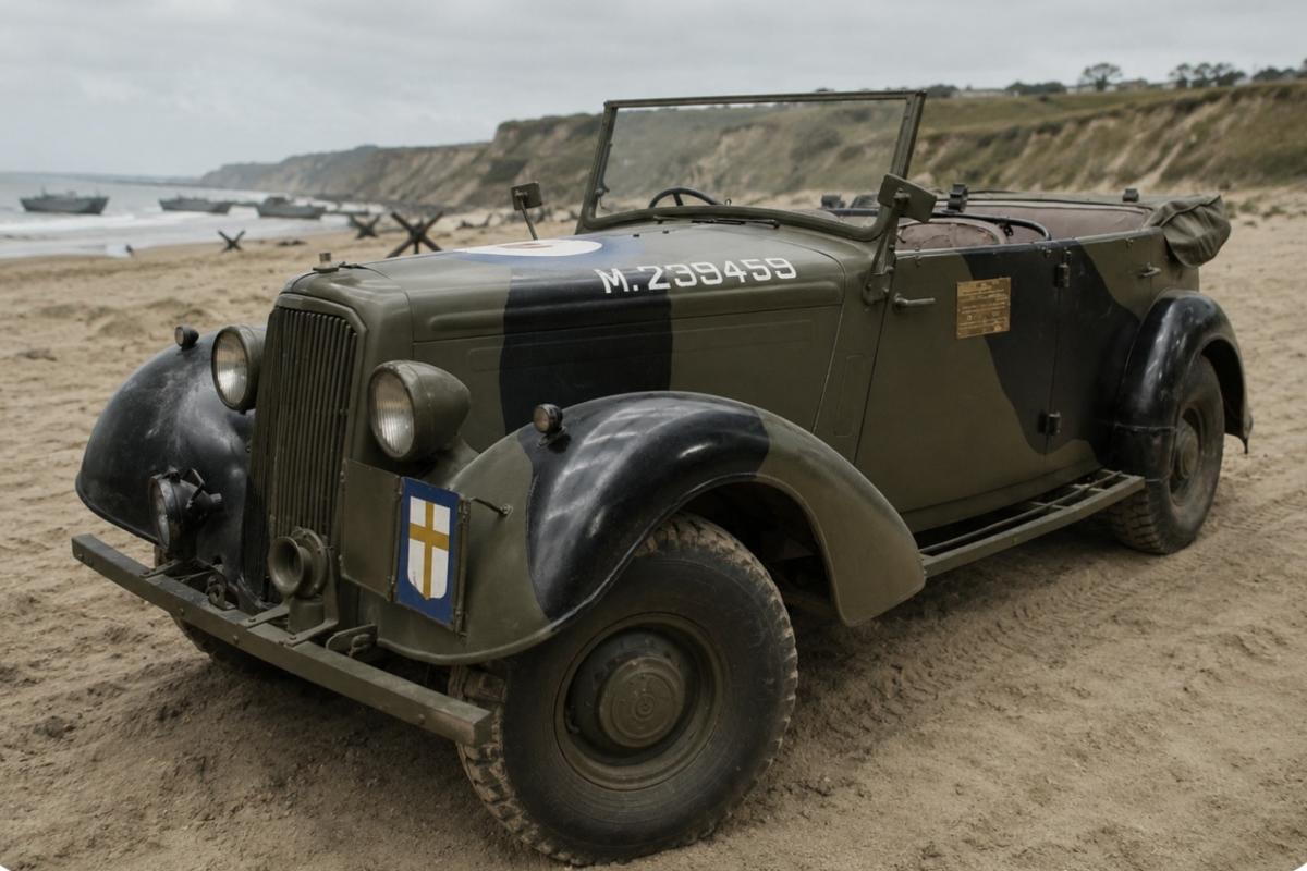 Monty’s staff car