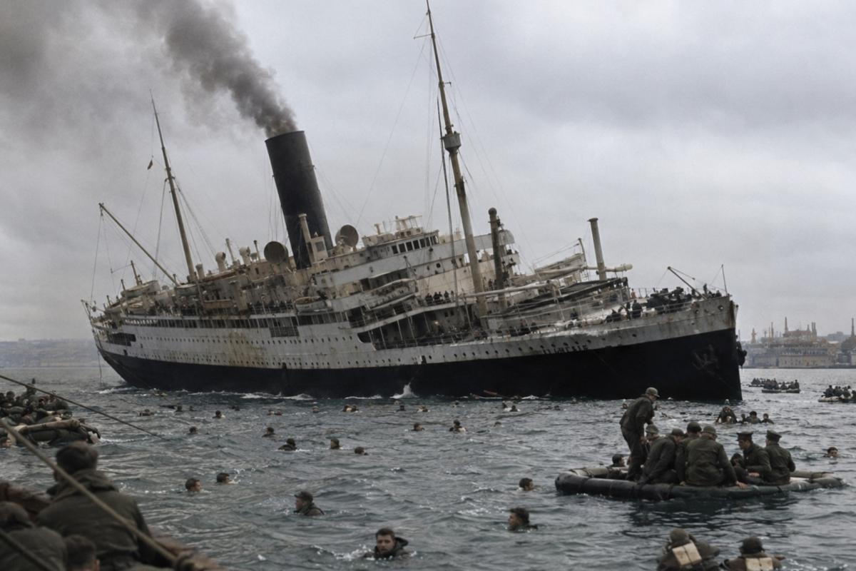 Sinking of rms Lancastria