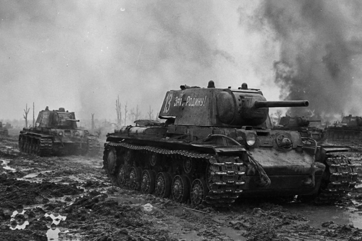Russian kv-1 tank