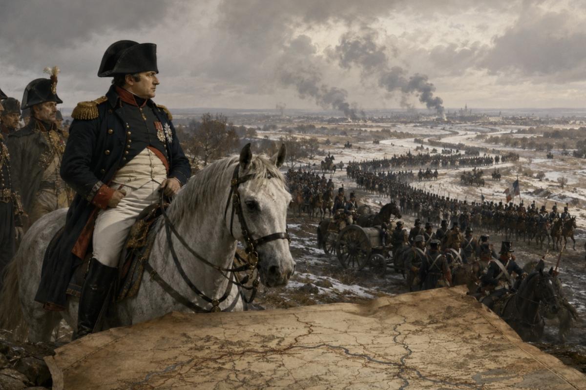 Napoleon invades Russia 