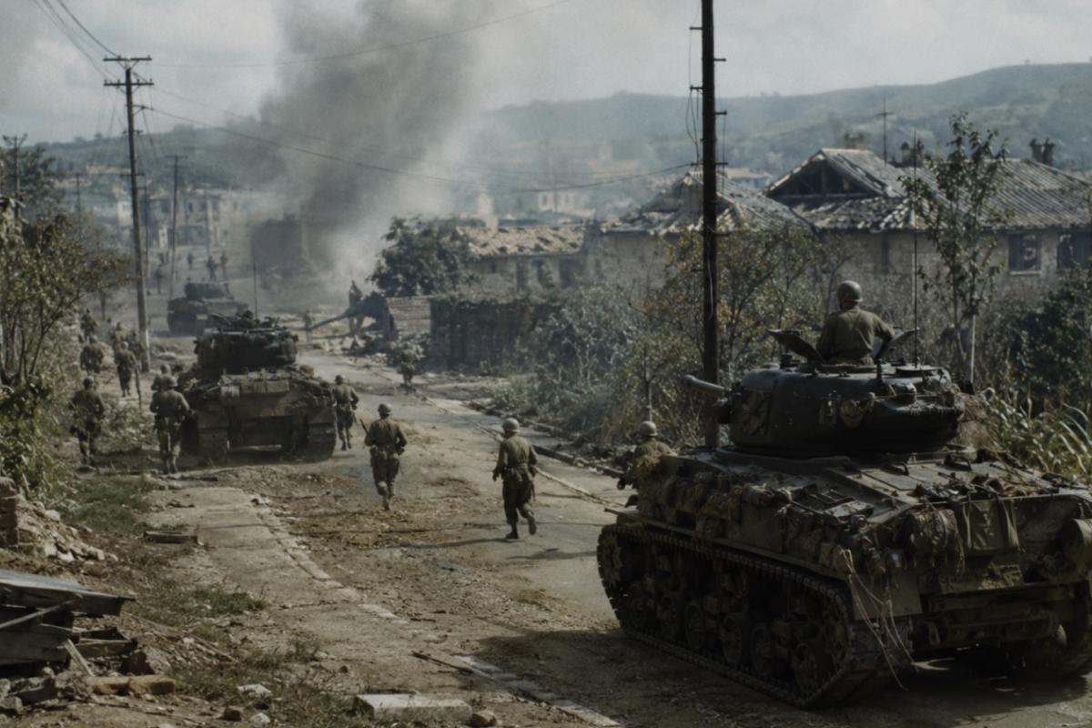 Korean War attack