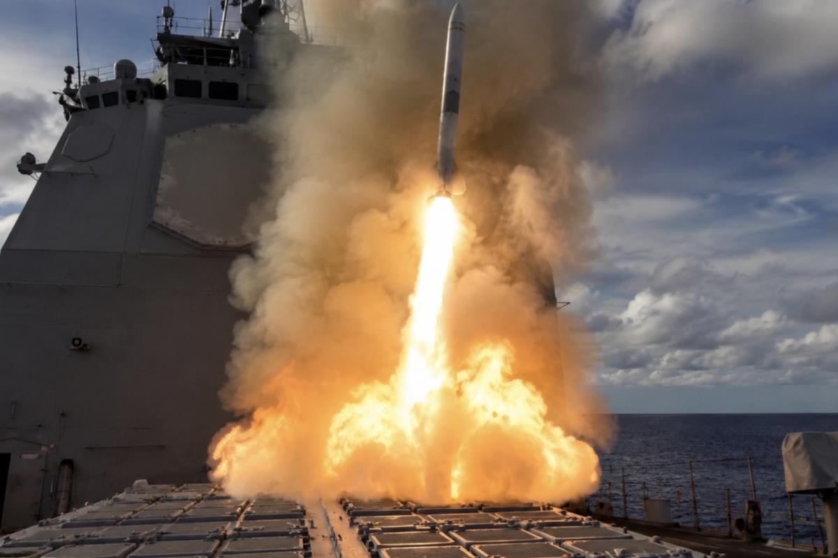 Iraq missile strike cruise missile 