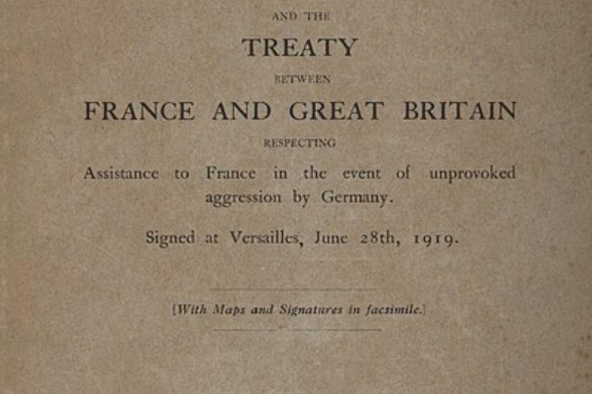 Treaty of Versailles 