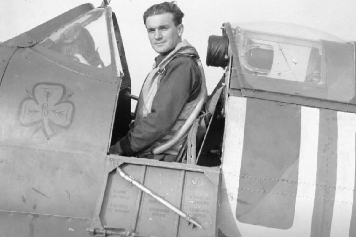 Spitfire ace Brendan finucane 