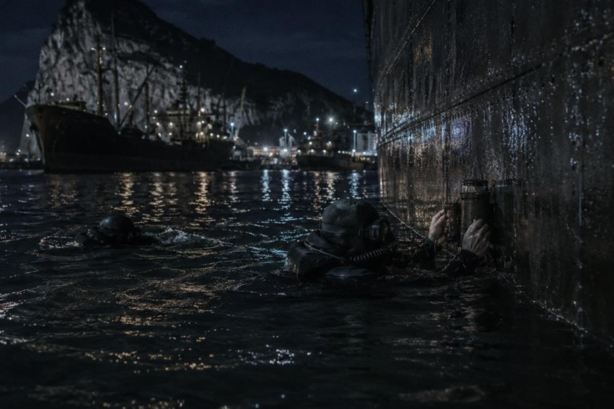 Italian frogmen sink ships limpet mines Gibraltar 
