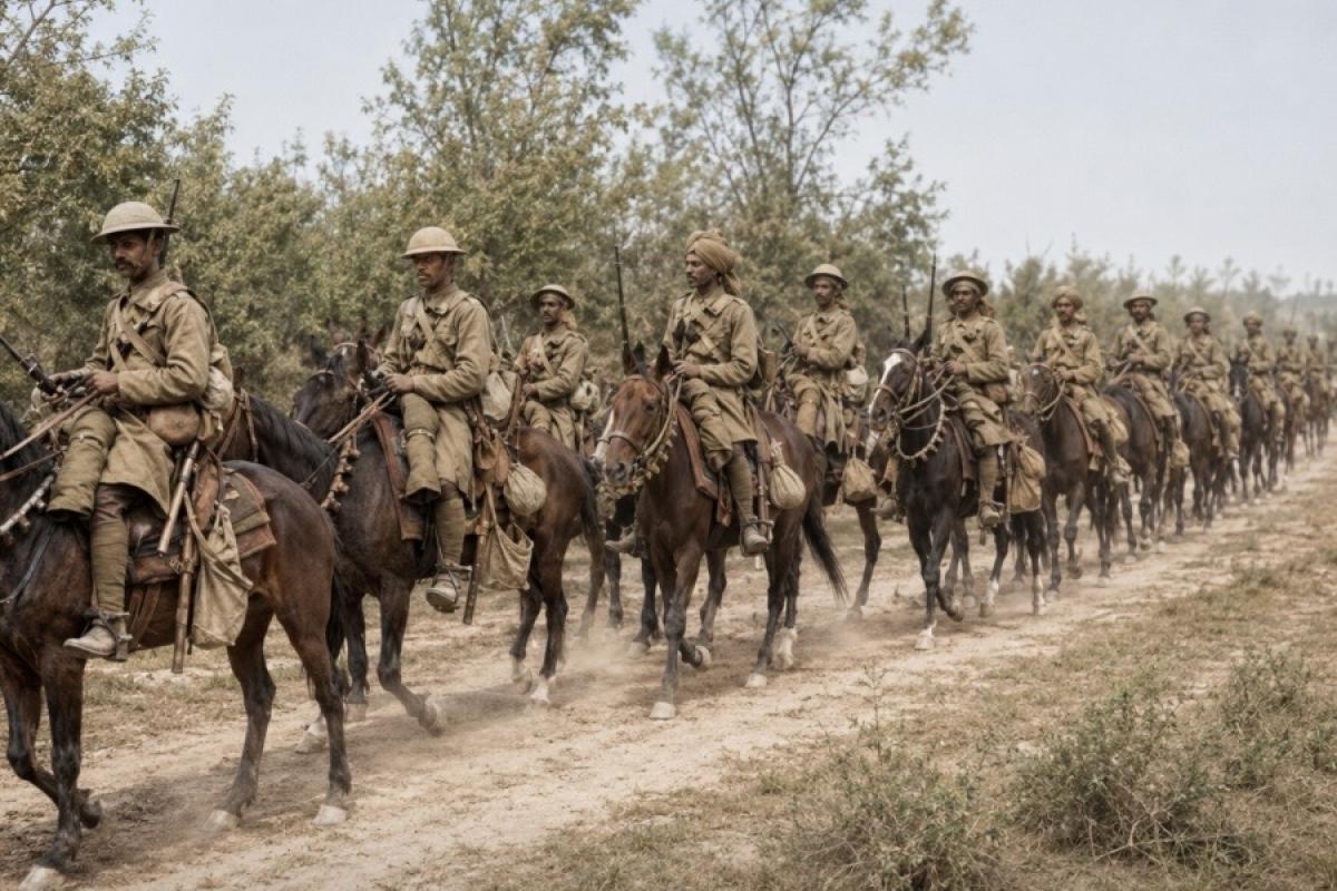Battle of bazentin ridge charge 