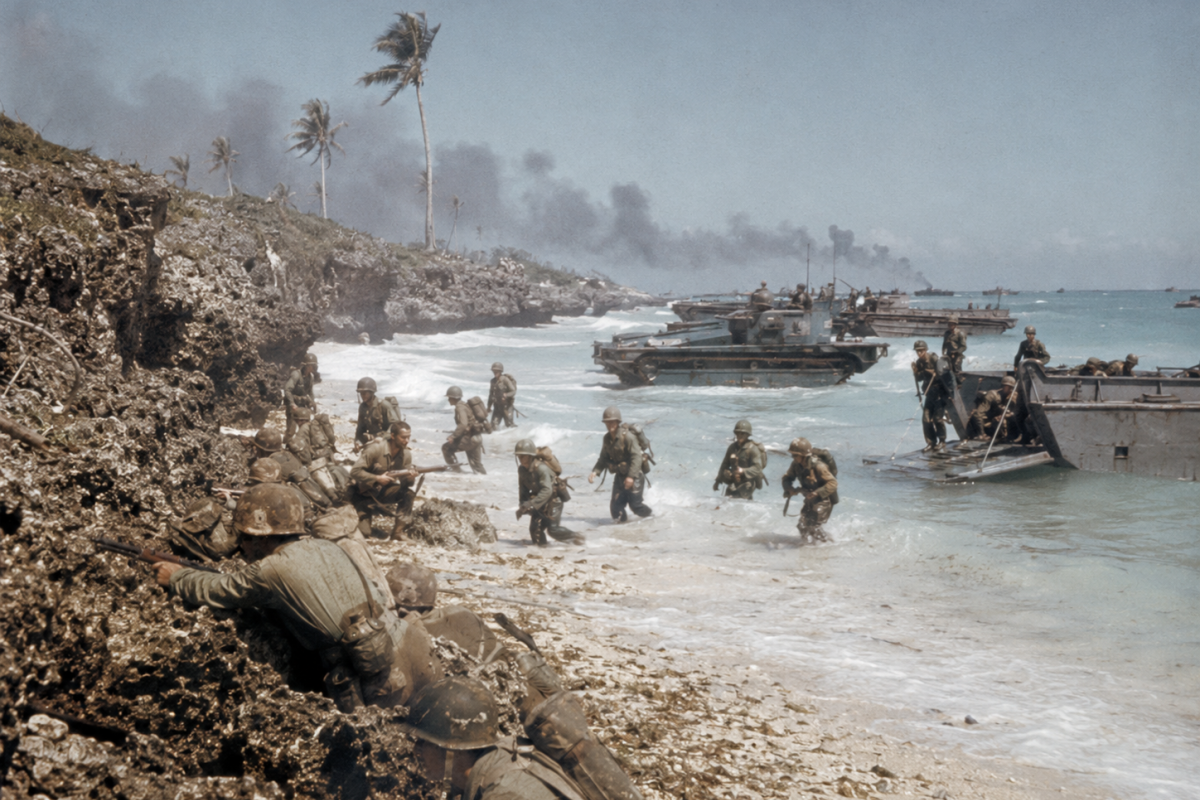 U.s invasion of tinian 