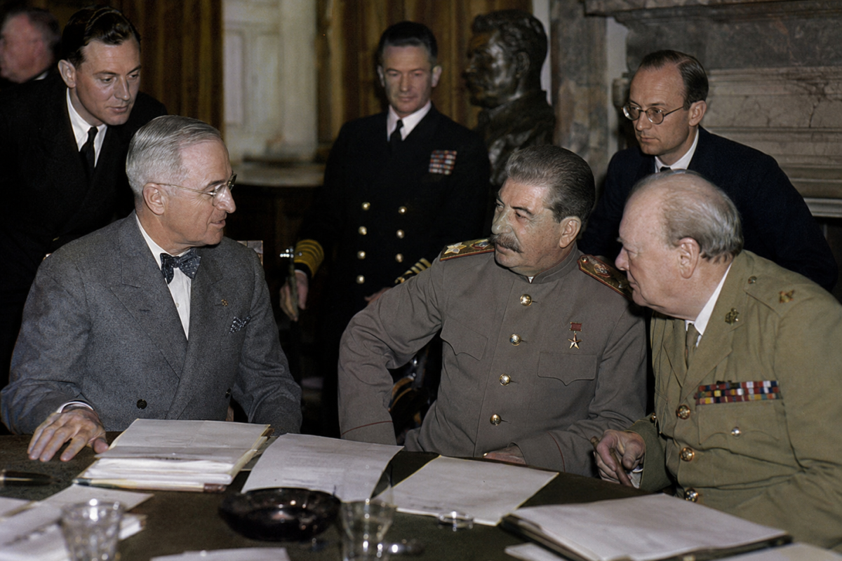 Potsdam meeting of world leaders 