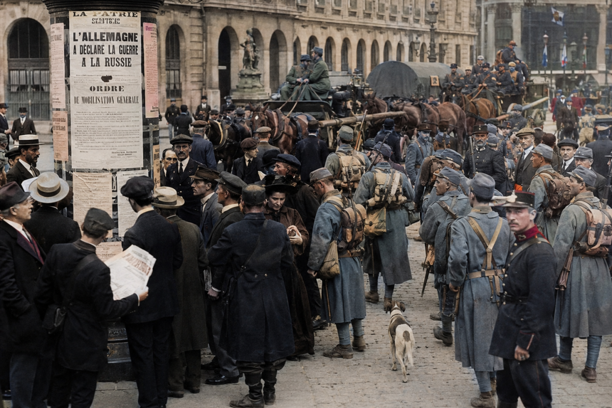 Start of WW1